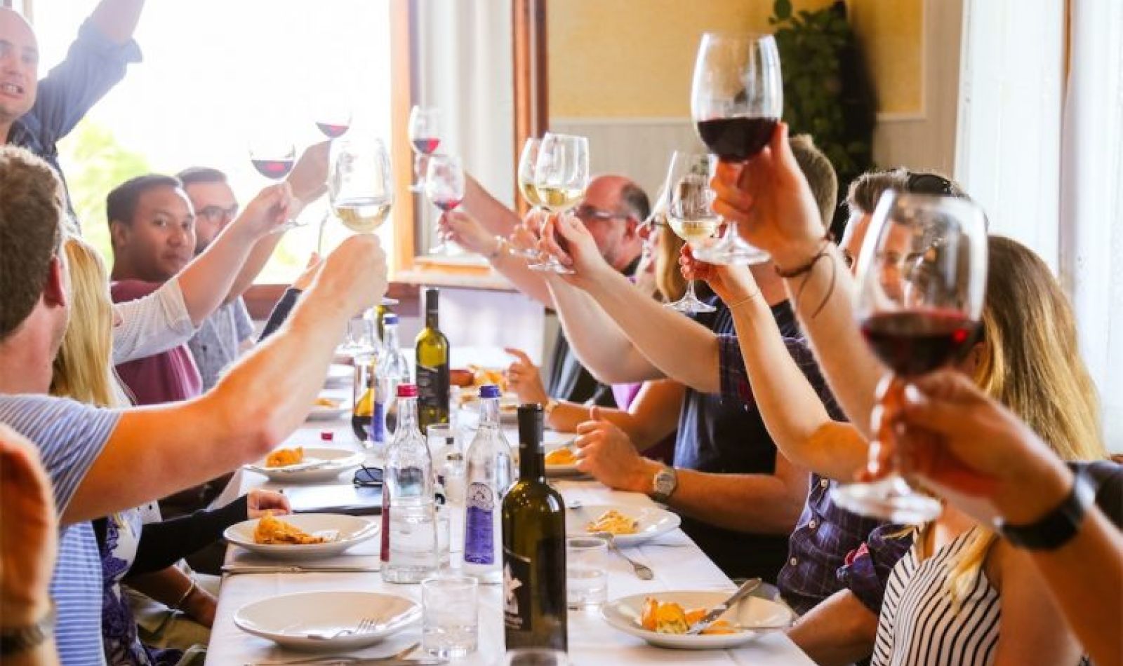 Travelinmad Lori Sorrentino with us in Food Tour